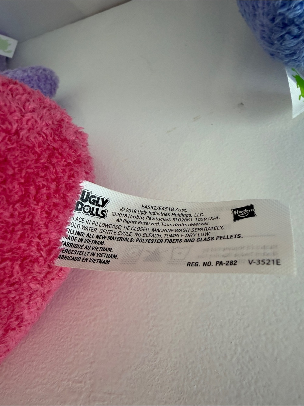 Ugly Doll Lot of Three. Purple, Blue, and Pink Plush Monsters. - Picture 7 of 11